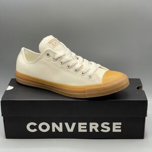 Converse Men's 9 Chuck Taylor All Star Heavy Canvas A10512C Egret Gum